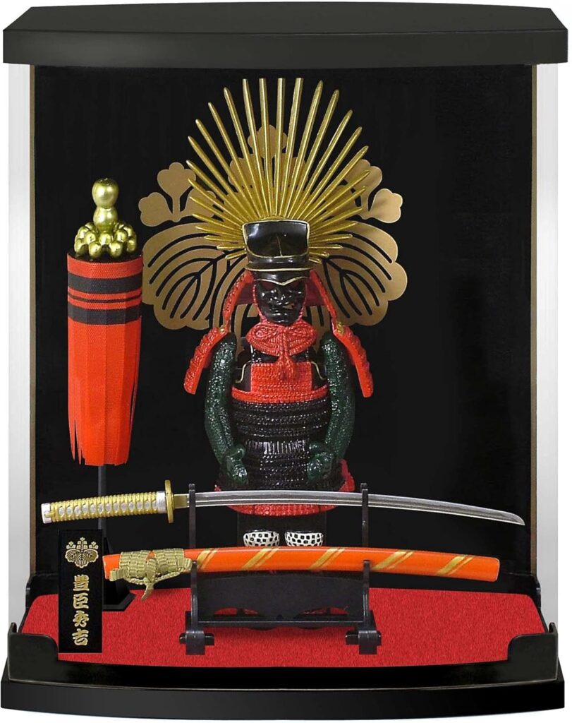 Authentic Samurai Figure, Naoe kanetsugu Armor H8.3” Scale 1/10 Series A2 Gifts for Men Also Suitable for Living Room, Office Ornaments