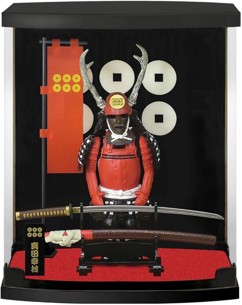 Authentic Samurai Figure, Naoe kanetsugu Armor H8.3” Scale 1/10 Series A2 Gifts for Men Also Suitable for Living Room, Office Ornaments