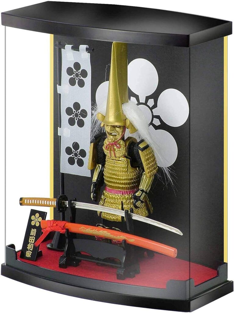 Authentic Samurai Figure, Naoe kanetsugu Armor H8.3” Scale 1/10 Series A2 Gifts for Men Also Suitable for Living Room, Office Ornaments