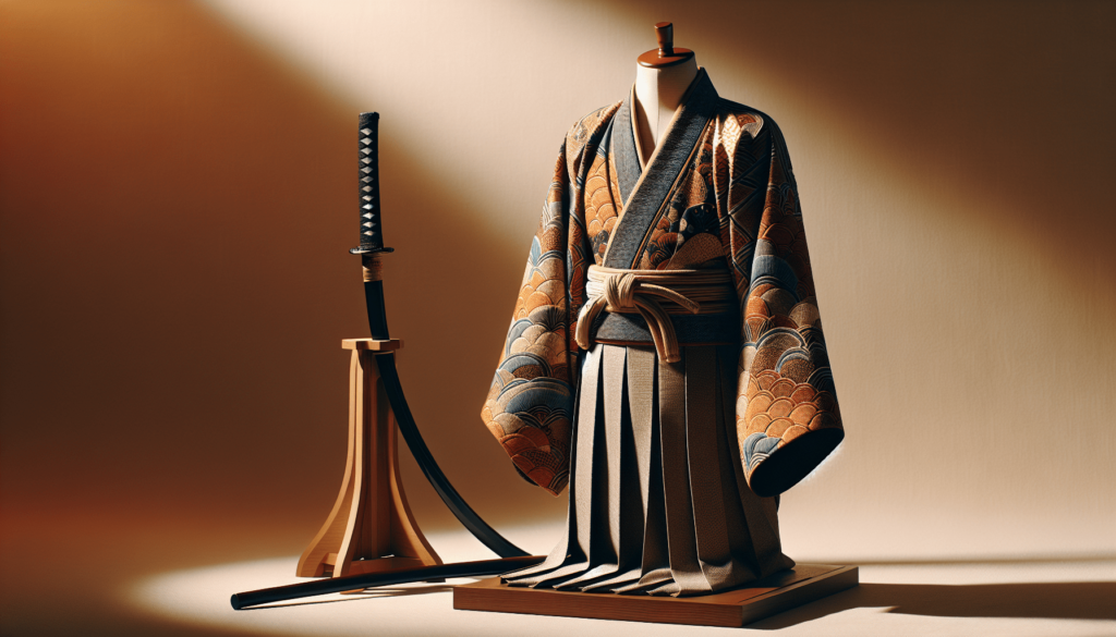 Japanese Kimono Samurai Hakama Bushi Mens Uniform with Tabi Socks Set(CHF010)