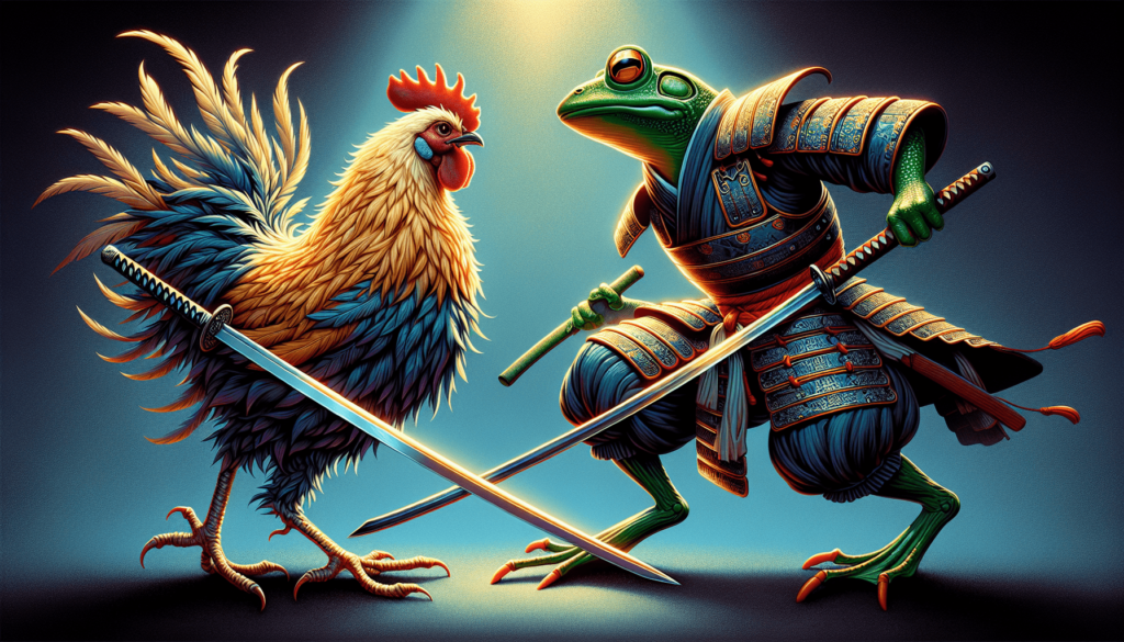 Would You Rather Face the Chicken Knight or the Frog Samurai?