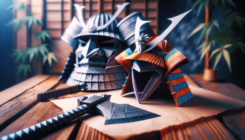 Epic Samurai Origami– Fold Your Own Warrior Helmet  Axe_ Secrets of Hidden Origami (5 ) #easy #how