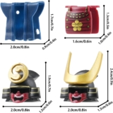 63pcs Anime Samurai Minifigs Weapons Pack Review