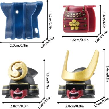 63pcs Anime Samurai Minifigs Weapons Pack Review