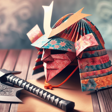 Epic Samurai Origami– Fold Your Own Warrior Helmet & Axe_ Secrets of Hidden Origami (5 ) #easy #how