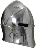 THOR INSTRUMENTS Medieval Visored Barbuta Armor Helmet Review
