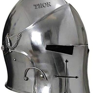 THOR INSTRUMENTS Medieval Visored Barbuta Armor Helmet Review