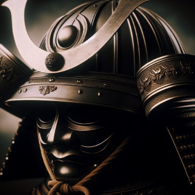 What Is The Half Moon On The Samurai Helmet?